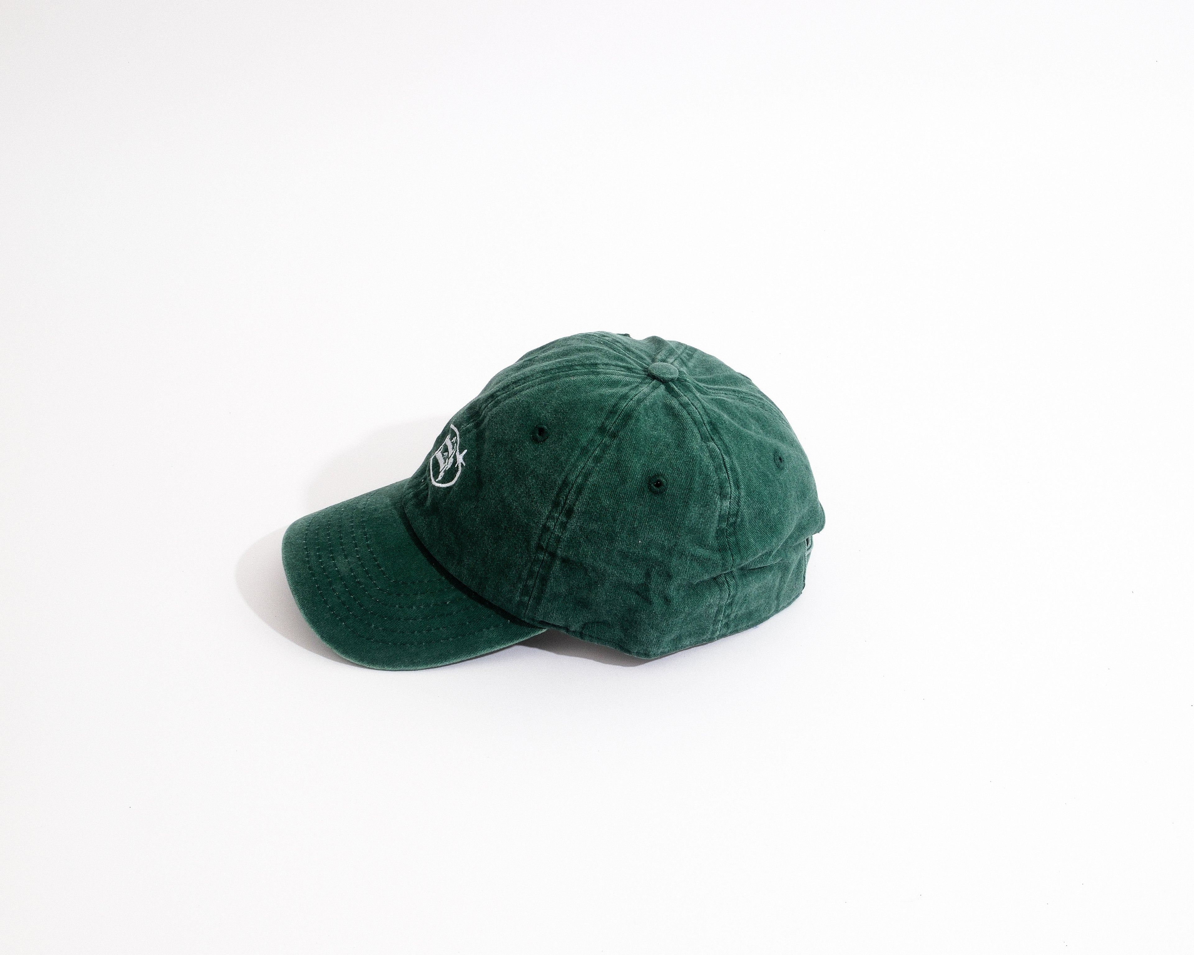 Dark Green Matcha Matcha Hat with Logo