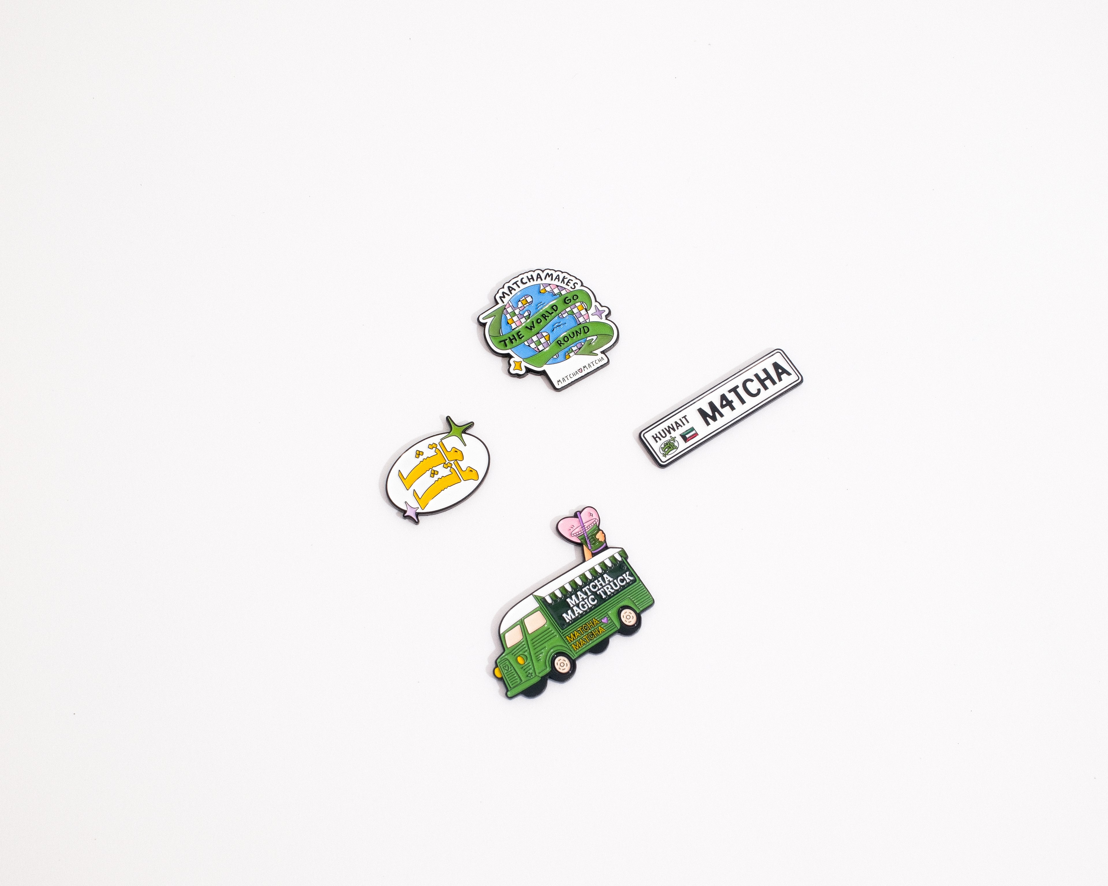 Matcha Matcha Logo Pin