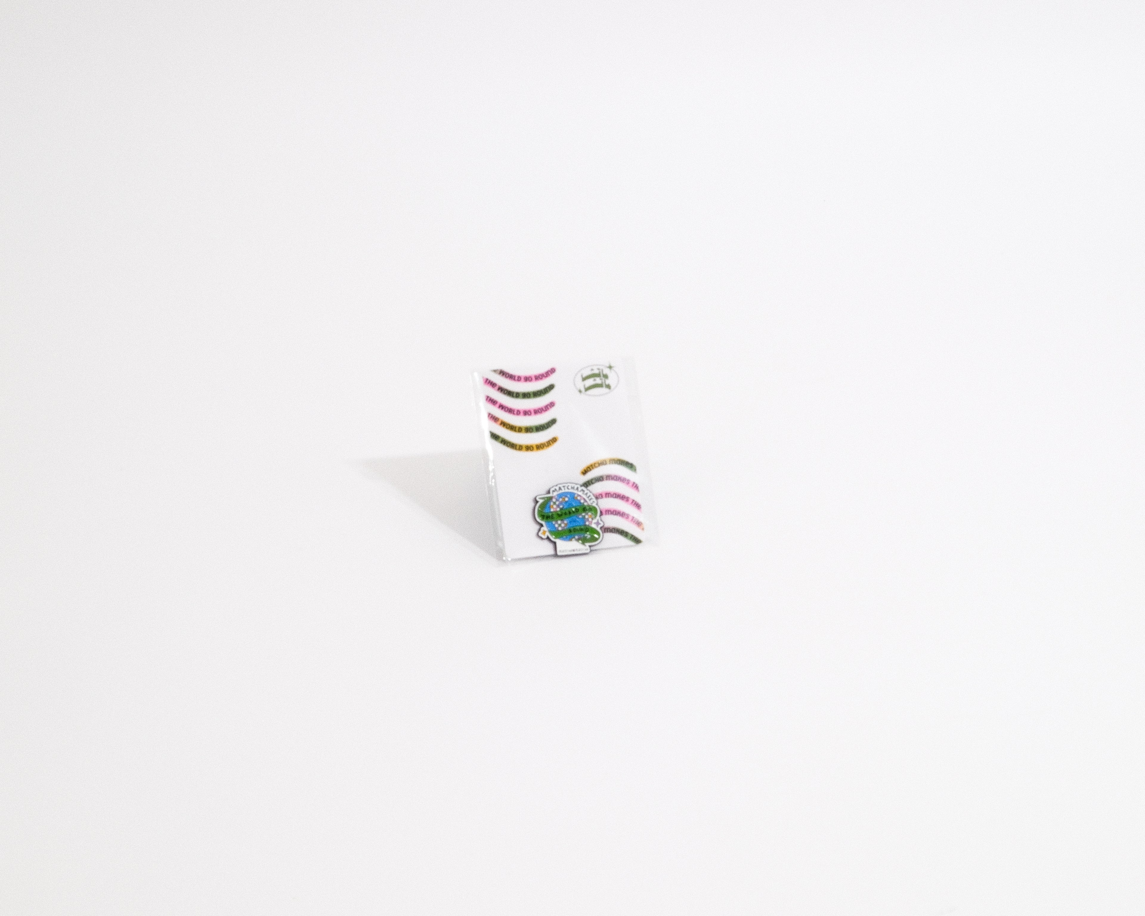 Matchamakestheworldgoround Pin
