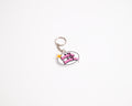 Pink Rubber Key Chain